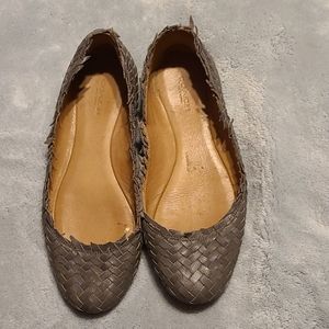 Coach 1/4 inch heel moss green shoes